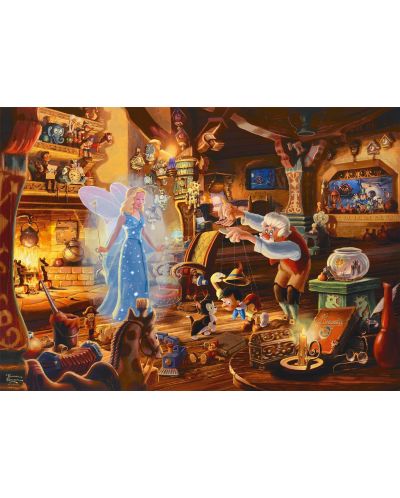 Παζλ Schmidt από 1000 κομμάτια - Disney: Πινόκιο - 2
